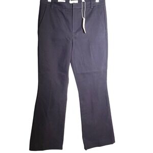 Vince Bootcut Pants Navy Blue Dress Career‎ Trousers - Fabric Made in Italy